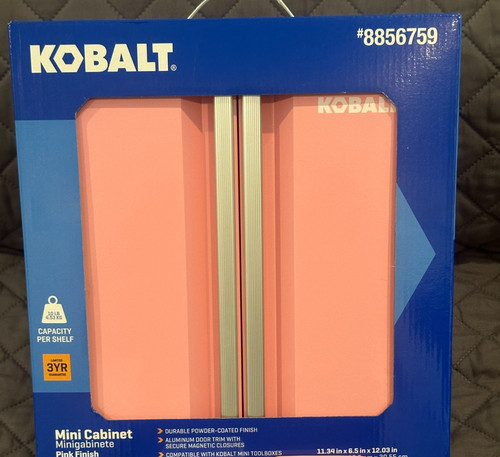Kobalt mini cabinet steel tool - cabinet,